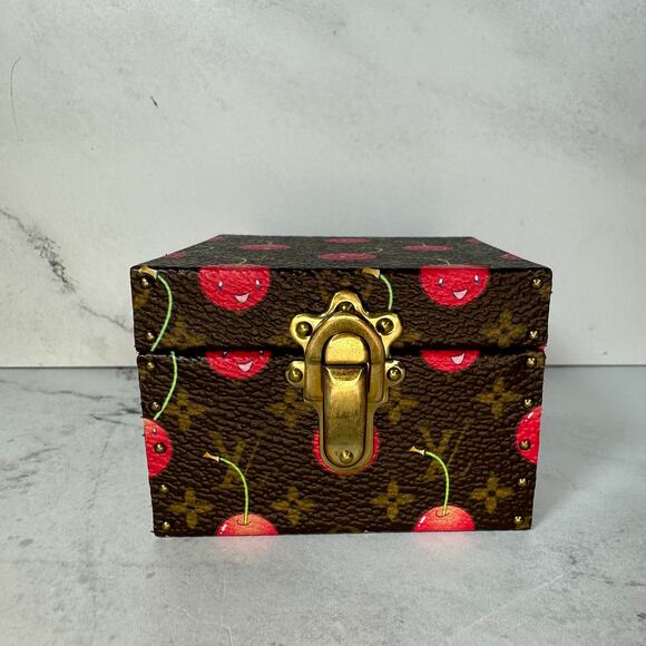 Louis Vuitton Handbags - Louis Vuitton Cherry Trunk Case Ring Box Monogram Cerises Mini Vintage Murakami
